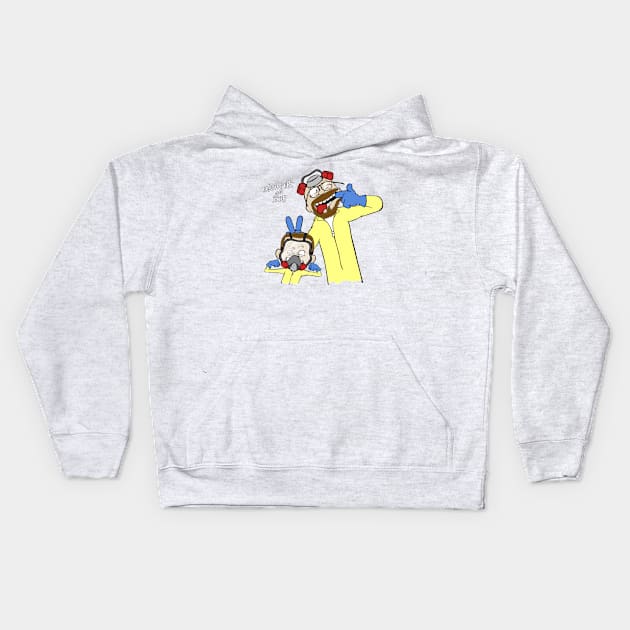 Mr. White and Jesse Kids Hoodie by SergioDoe